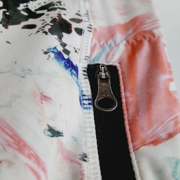 LULULEMON Inspire Tight II Full-On Luxtreme & Mesh Tight Leggings Abstract Sz 4 - Picture 8 of 16